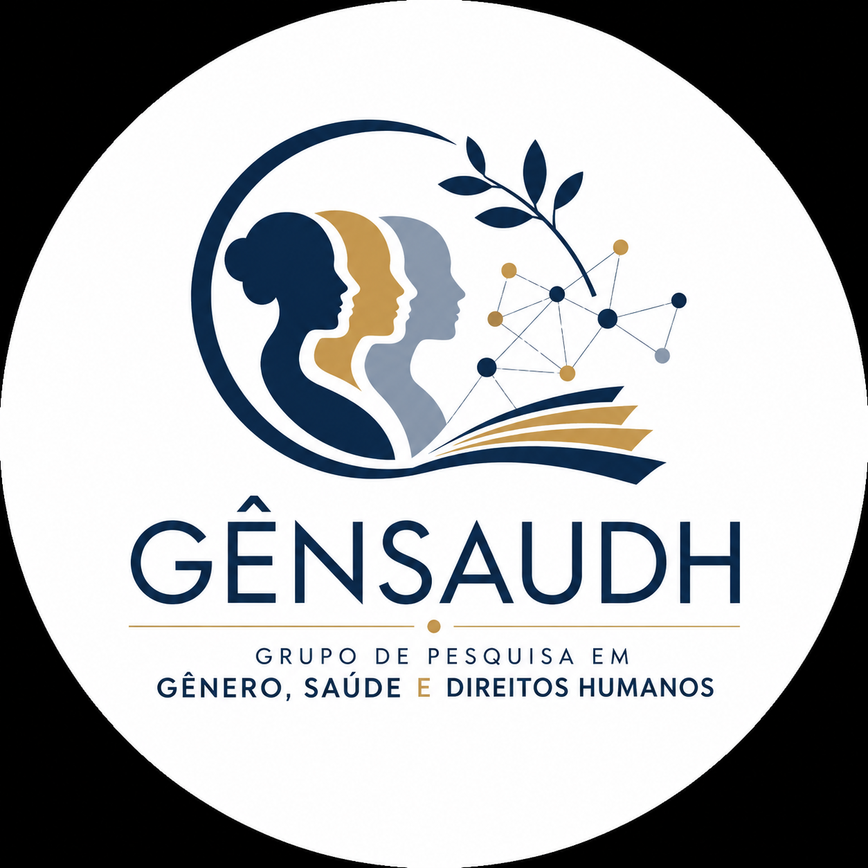 Logo GÊNSAUDH — Grupo de Pesquisa Gênero, Saúde e Direitos Humanos